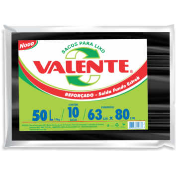 VALENTE Almofada Preto 50L
